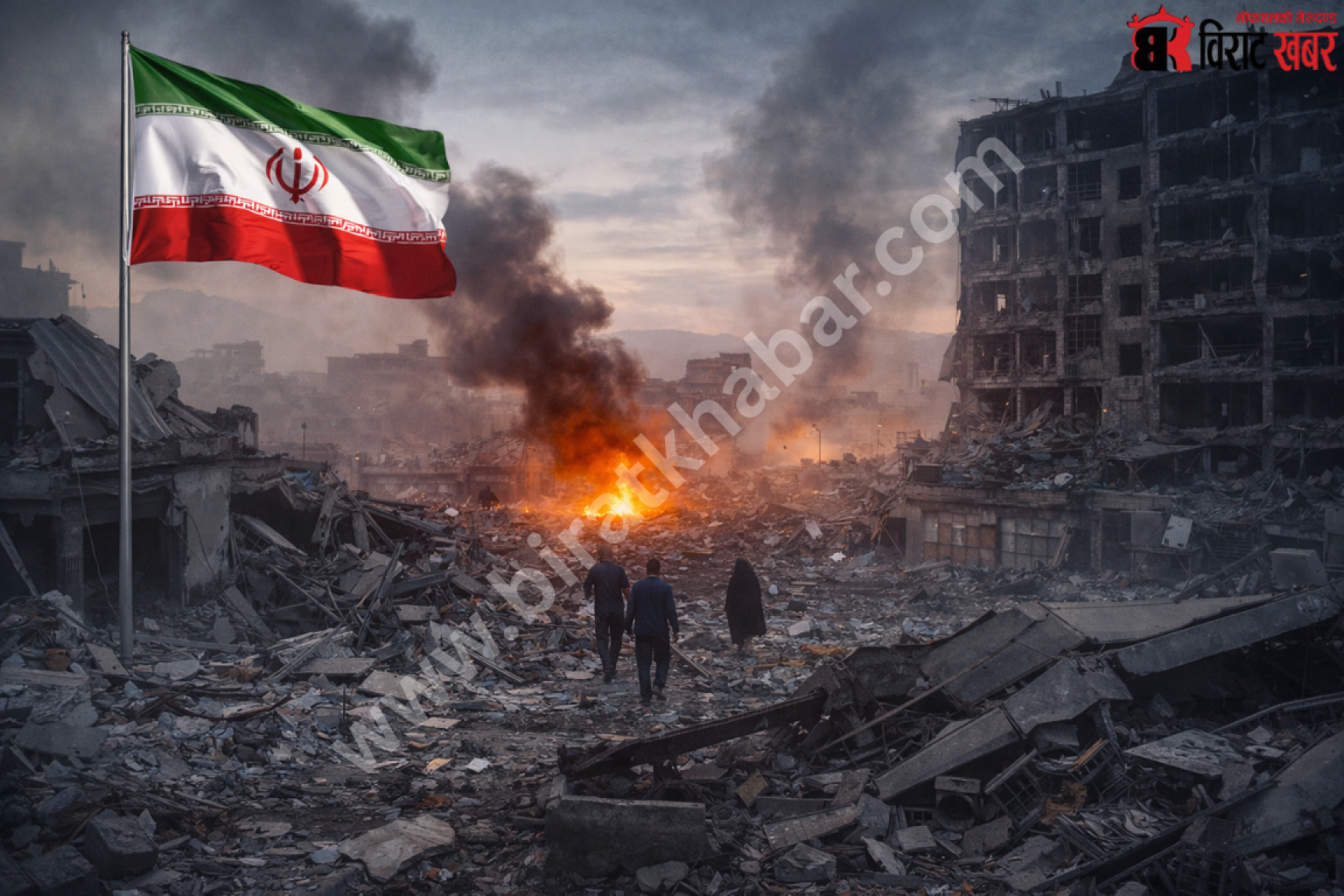 इरानमा पछिल्लो २४ घण्टामा ९६ जनाको मृत्यु