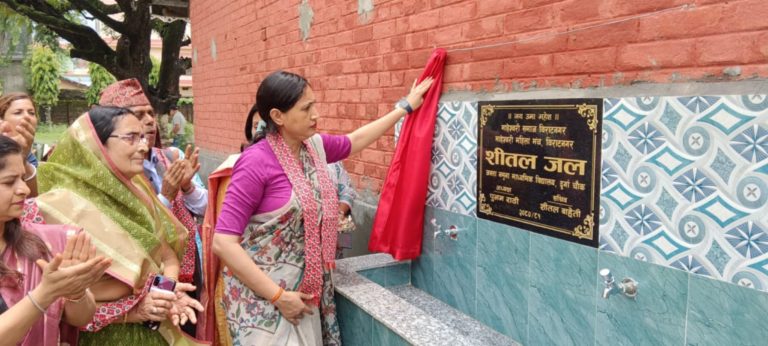 माहेश्वरी महिला मञ्च विराटनगरले प्रदान गर्यो वाटर फिल्टर प्रति दिन २ हजारले लाभ पाउने
