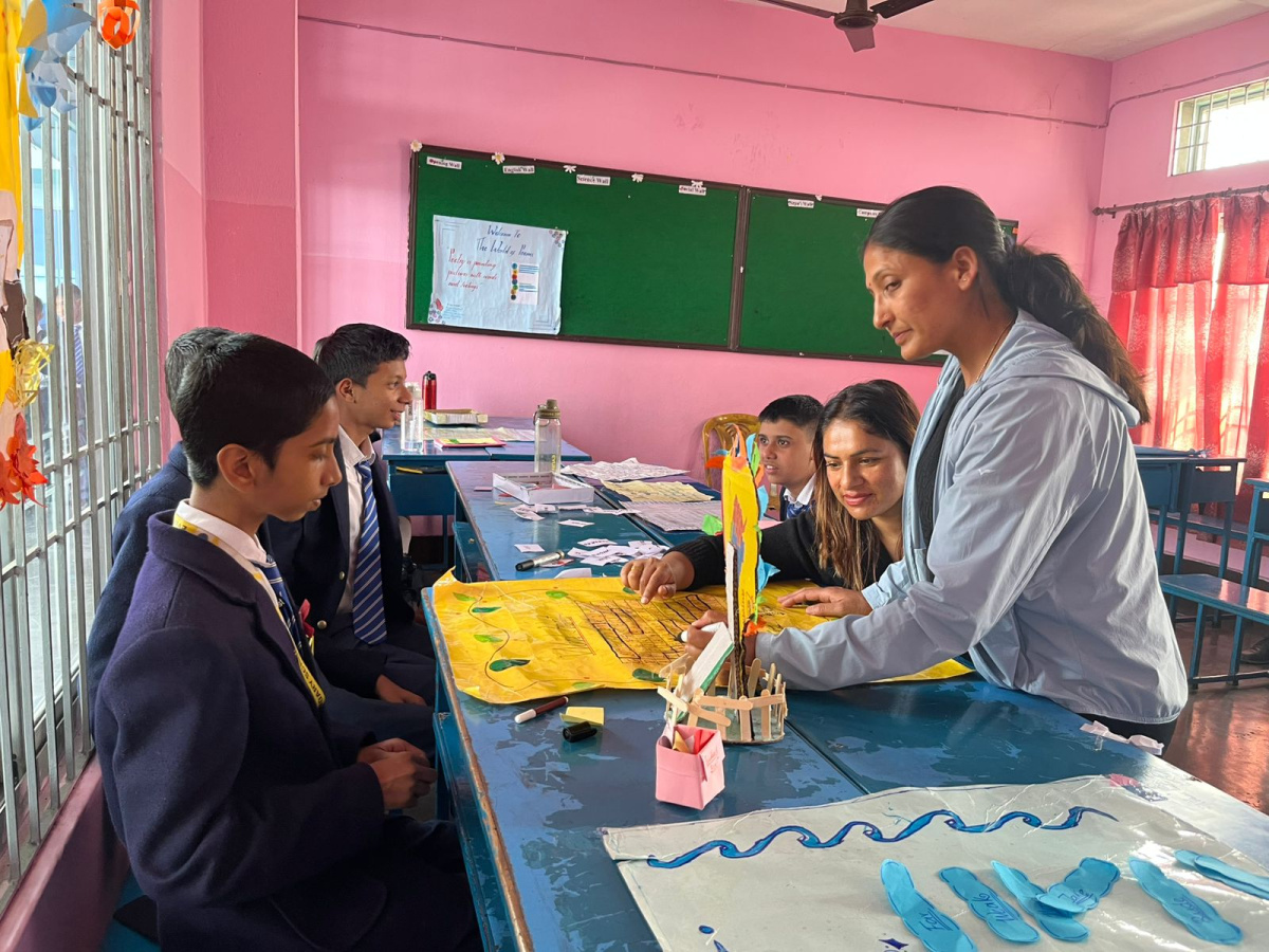 अभिभावकलाई विभिन्न परियोजनाको अवलोकन गराएर एभरेष्ट शैक्षिक प्रदर्शनी सम्पन्न