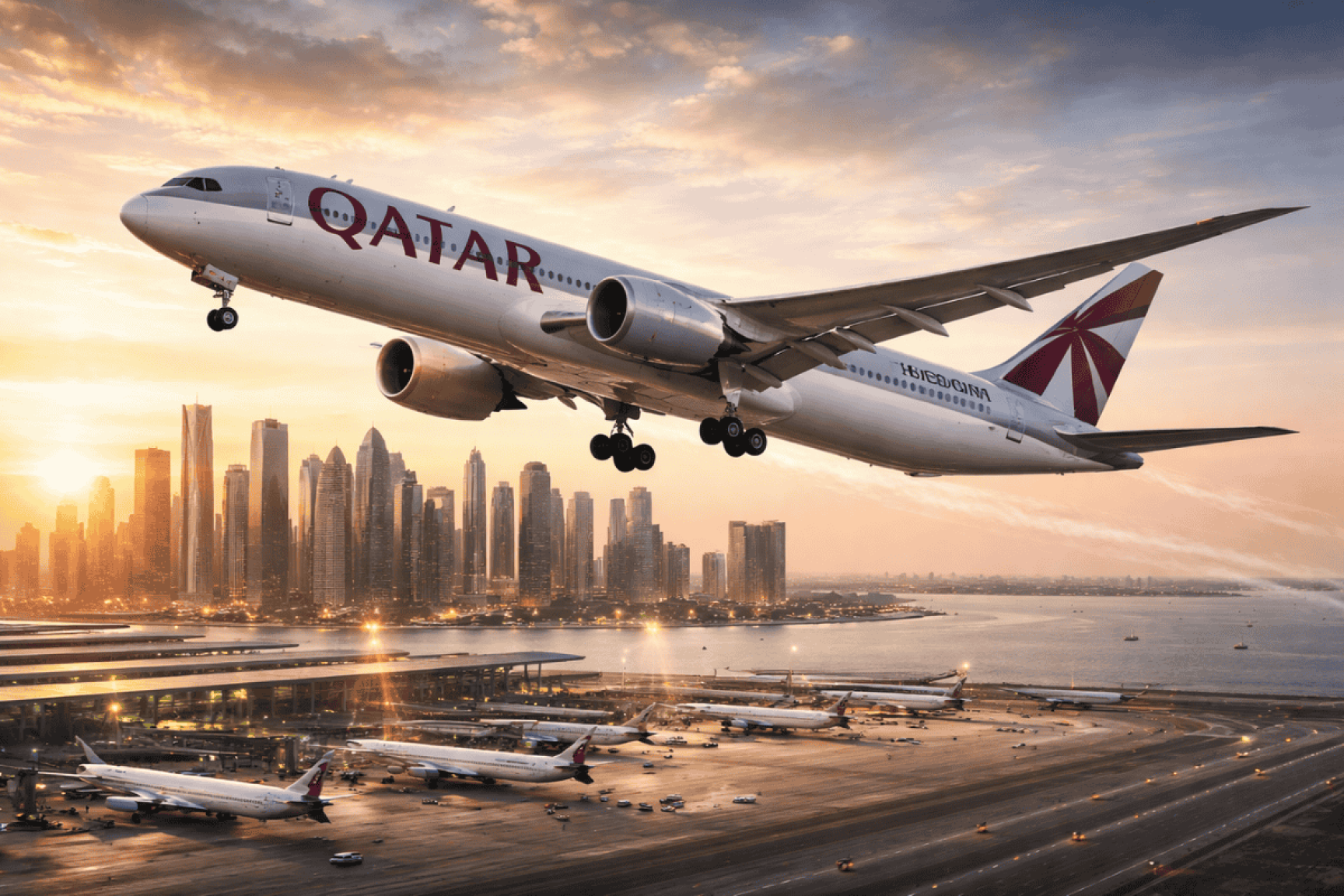 मध्यपूर्व तनावबीच दोहा–काठमाडौं उडान कायम, यात्रुमा राहत