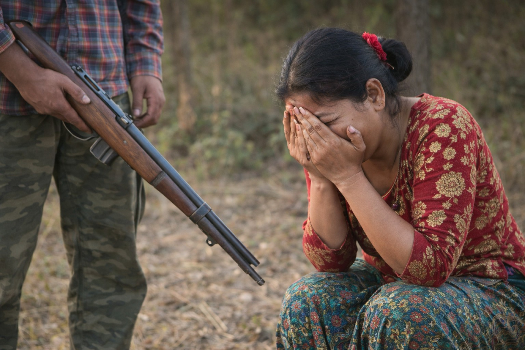 कैलालीमा श्रीमतीको गोली हानी हत्या, श्रीमान् पनि घाइते