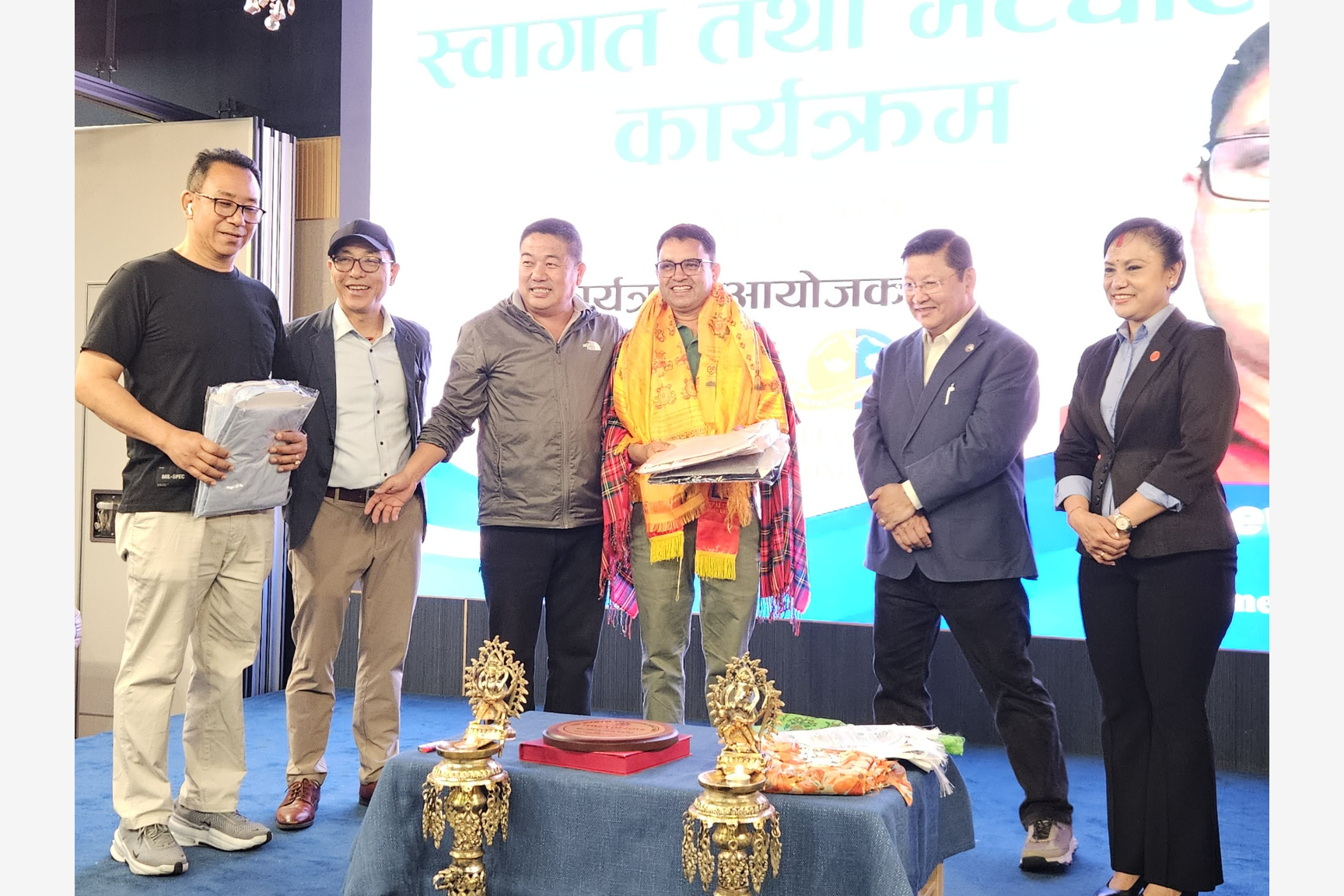 हङकङमा  प्रेस चौतारी नेपाल कोशी प्रदेशका पूर्ब प्रदेश इन्चार्ज  पत्रकार कार्की सम्मानित