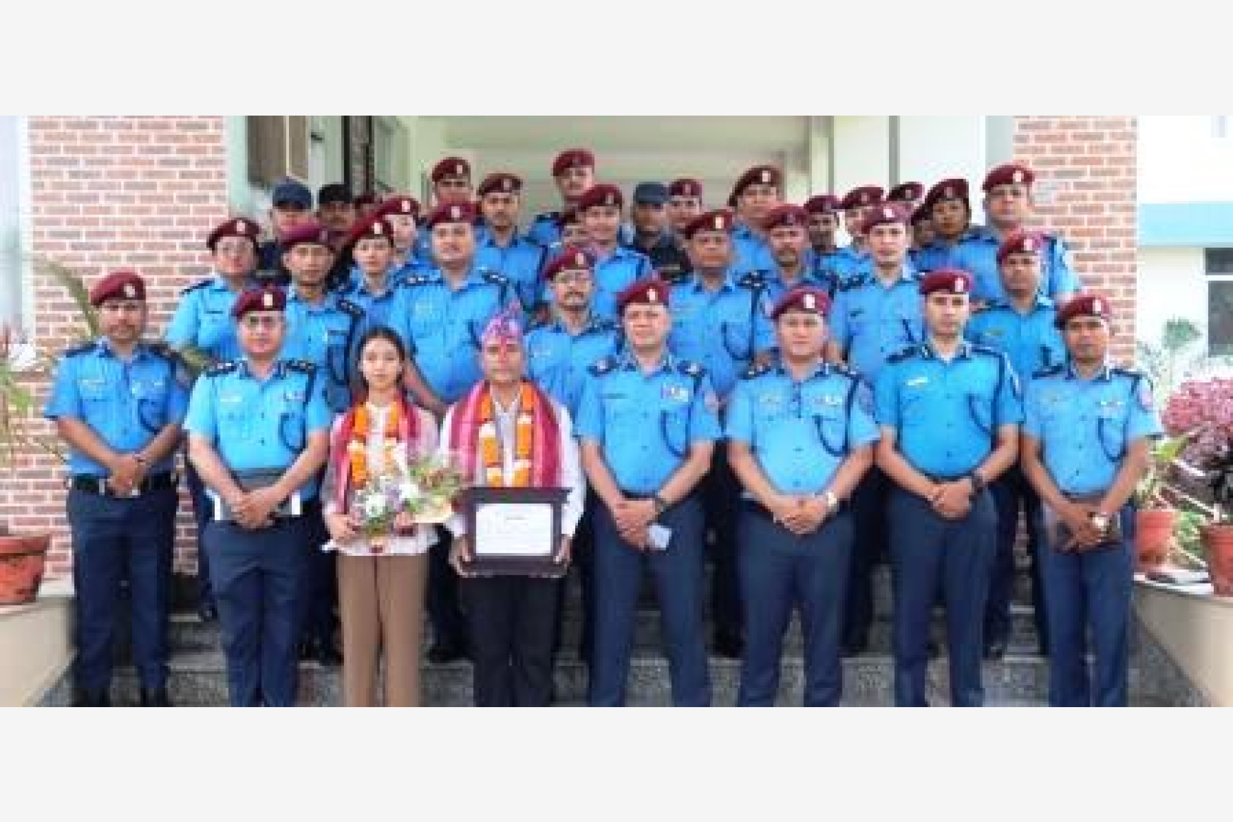 अवकास प्राप्‍त प्रहरी वरिष्ठ नायव निरीक्षकको विदाई